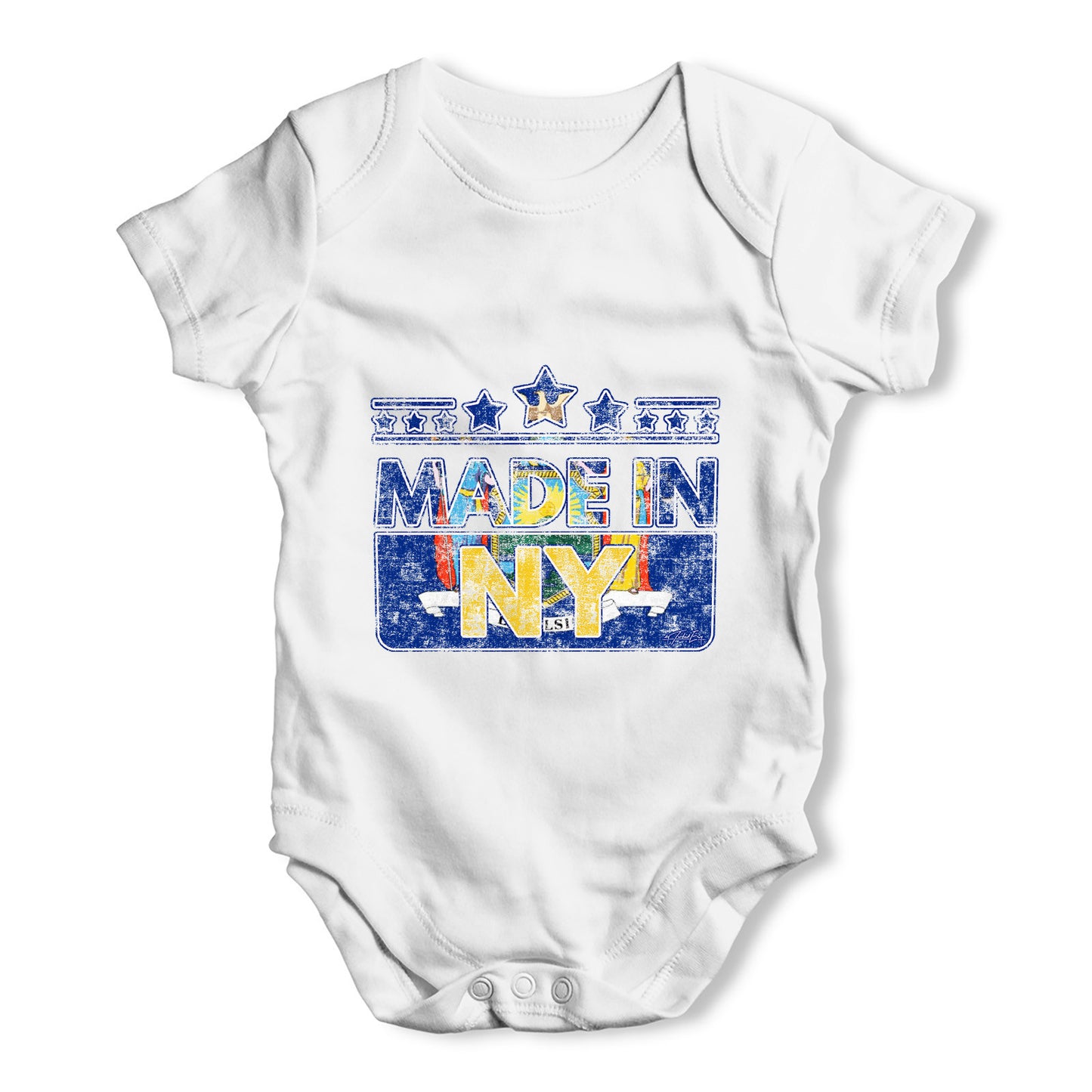 Made In NY New York Baby Grow Bodysuit