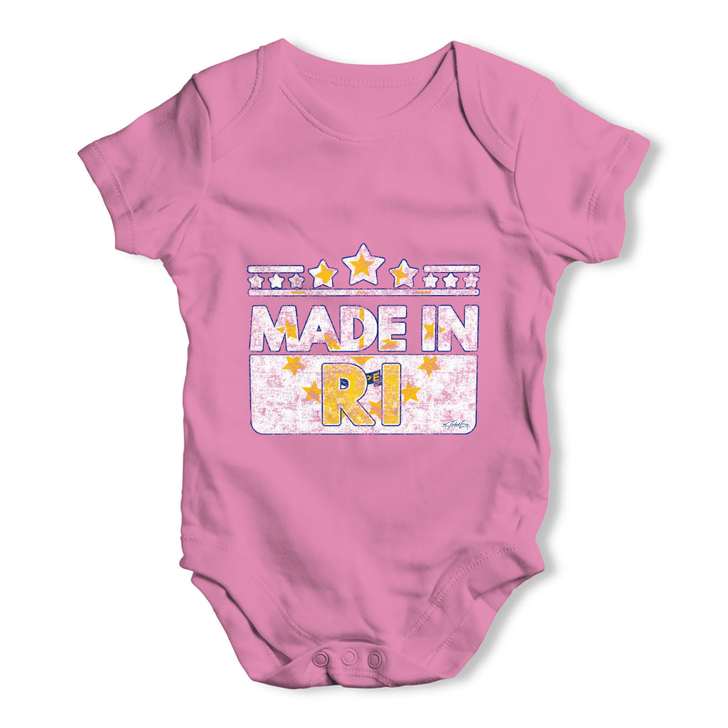 Made In RI Rhode Island Baby Grow Bodysuit
