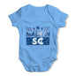 Made In SC South Carolina Baby Grow Bodysuit