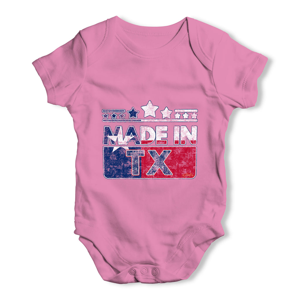 Made In TX Texas Baby Grow Bodysuit