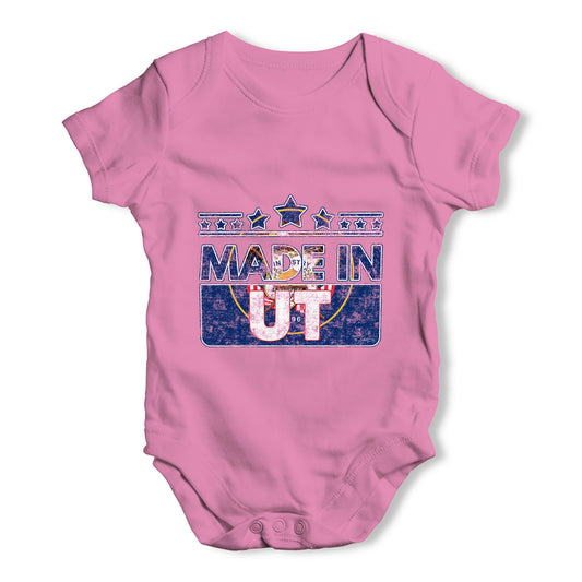 Made In UT Utah Baby Grow Bodysuit