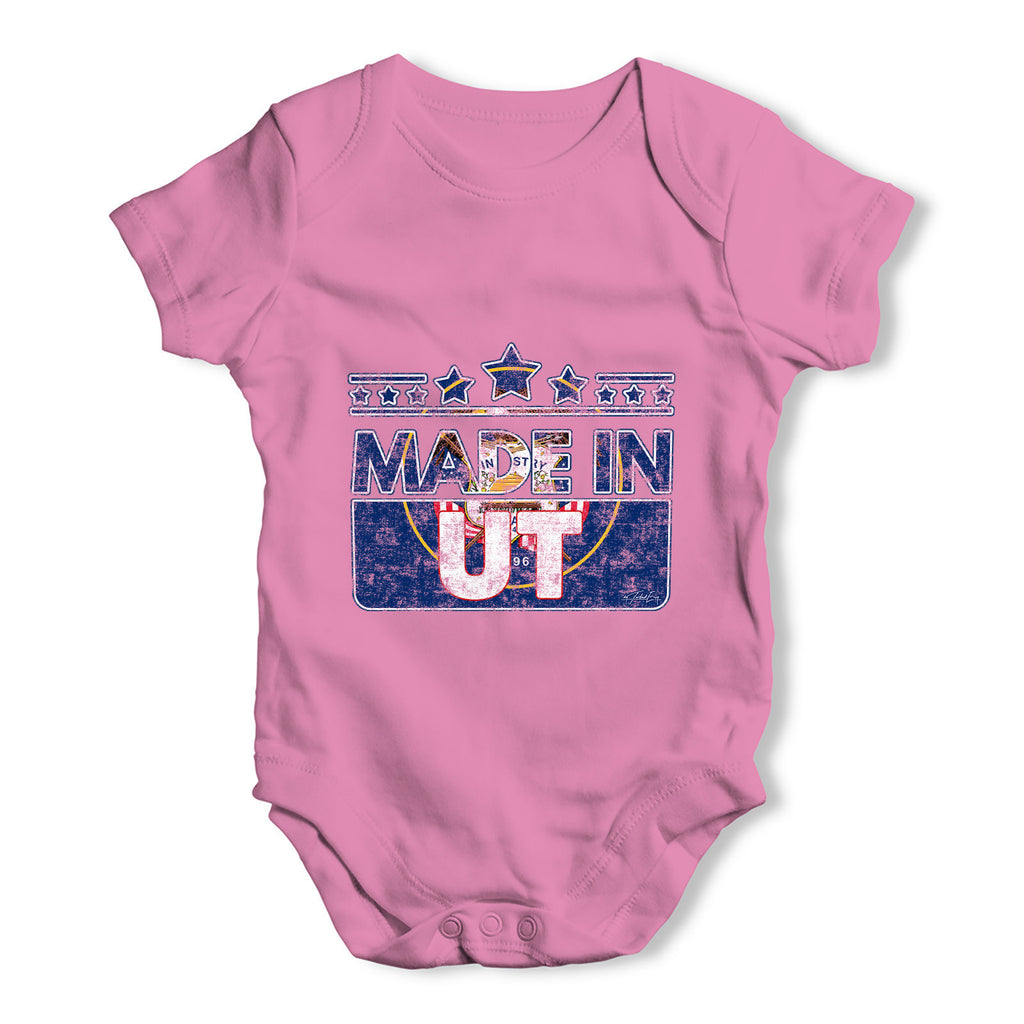 Made In UT Utah Baby Grow Bodysuit