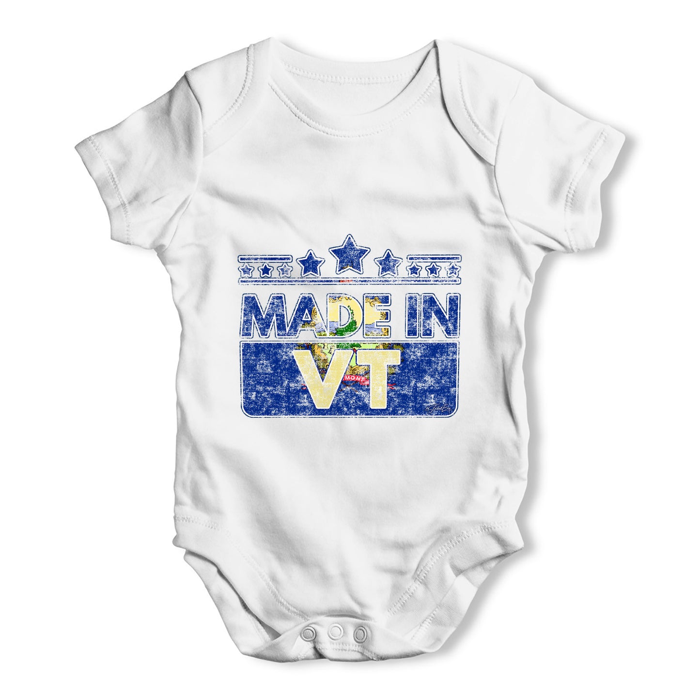 Made In VT Vermont Baby Grow Bodysuit