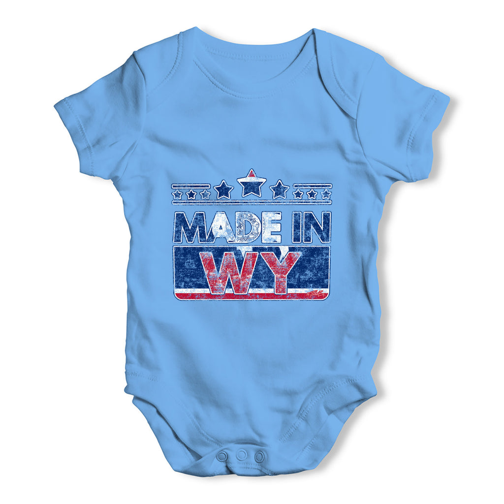 Made In Wyoming Baby Grow Bodysuit