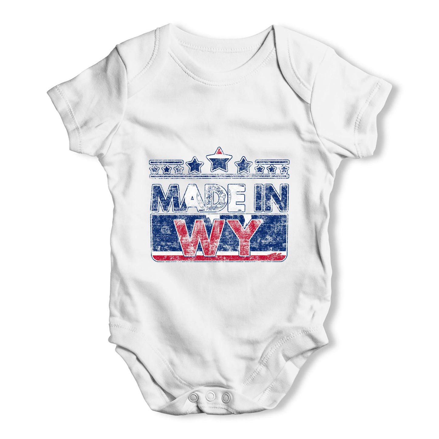 Made In Wyoming Baby Grow Bodysuit