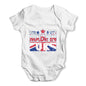 Made In UK United Kingdom Baby Grow Bodysuit