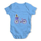 Pug On A Bike Baby Grow Bodysuit