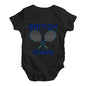 Funny Baby Onesies British Tennis Baby Unisex Baby Grow Bodysuit Newborn Black