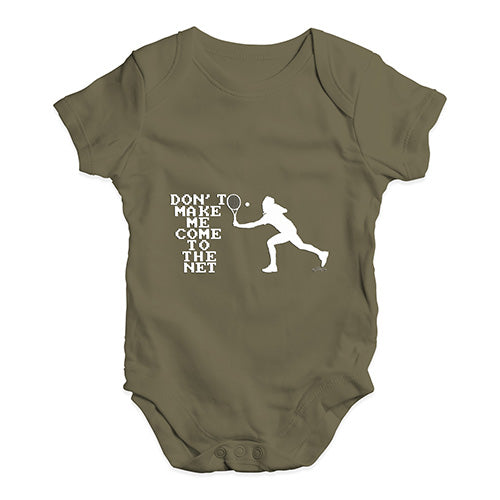 Funny Baby Onesies Make Me Come To The Net Baby Unisex Baby Grow Bodysuit Newborn Khaki