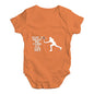 Baby Onesies Make Me Come To The Net Baby Unisex Baby Grow Bodysuit 18-24 Months Orange