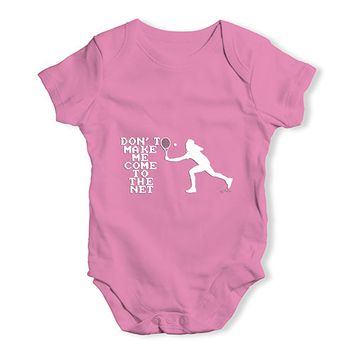 Baby Boy Clothes Make Me Come To The Net Baby Unisex Baby Grow Bodysuit 3-6 Months Pink