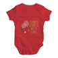 Babygrow Baby Romper Tennis Starts With Love Baby Unisex Baby Grow Bodysuit 0-3 Months Red