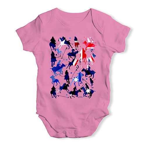 Baby Girl Clothes Australia Polo Collage Baby Unisex Baby Grow Bodysuit 18-24 Months Pink