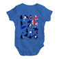 Funny Baby Onesies Australia Polo Collage Baby Unisex Baby Grow Bodysuit 0-3 Months Royal Blue