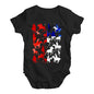 Cute Infant Bodysuit Chile Polo Collage Baby Unisex Baby Grow Bodysuit Newborn Black