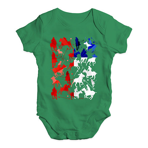 Funny Baby Clothes Chile Polo Collage Baby Unisex Baby Grow Bodysuit Newborn Green