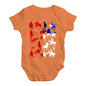 Funny Infant Baby Bodysuit Onesies Chile Polo Collage Baby Unisex Baby Grow Bodysuit 3-6 Months Orange