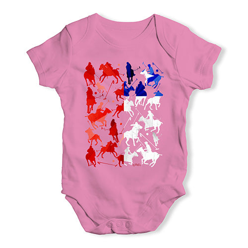 Baby Onesies Chile Polo Collage Baby Unisex Baby Grow Bodysuit 18-24 Months Pink