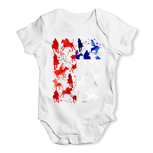 Baby Grow Baby Romper Chile Polo Collage Baby Unisex Baby Grow Bodysuit 3-6 Months White