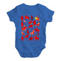 Funny Baby Bodysuits China Polo Collage Baby Unisex Baby Grow Bodysuit Newborn Royal Blue