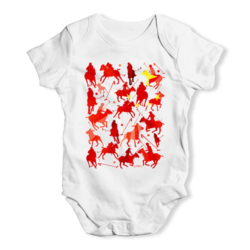 Baby Onesies China Polo Collage Baby Unisex Baby Grow Bodysuit Newborn White