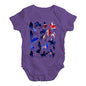 Funny Baby Onesies New Zealand Polo Collage Baby Unisex Baby Grow Bodysuit 12-18 Months Plum