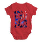 Baby Onesies New Zealand Polo Collage Baby Unisex Baby Grow Bodysuit 3-6 Months Red