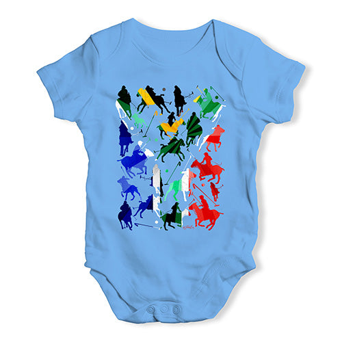 Baby Girl Clothes South Africa Polo Collage Baby Unisex Baby Grow Bodysuit 12-18 Months Blue