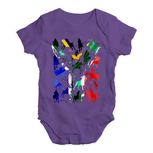 Baby Girl Clothes South Africa Polo Collage Baby Unisex Baby Grow Bodysuit 3-6 Months Plum