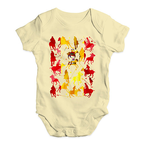 Funny Baby Onesies Spain Polo Collage Baby Unisex Baby Grow Bodysuit 6-12 Months Lemon