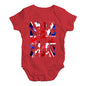 Baby Onesies UK Polo Collage Baby Unisex Baby Grow Bodysuit 0-3 Months Red