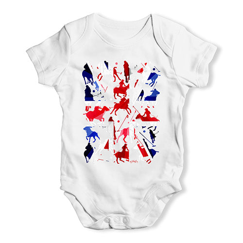 Baby Girl Clothes UK Polo Collage Baby Unisex Baby Grow Bodysuit 0-3 Months White