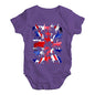 Bodysuit Baby Romper GB Dressage Silhouette Baby Unisex Baby Grow Bodysuit Newborn Plum