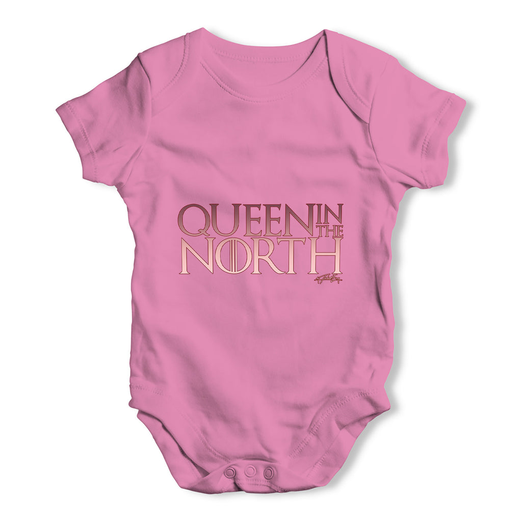 Queen In The North Baby Grow Bodysuit