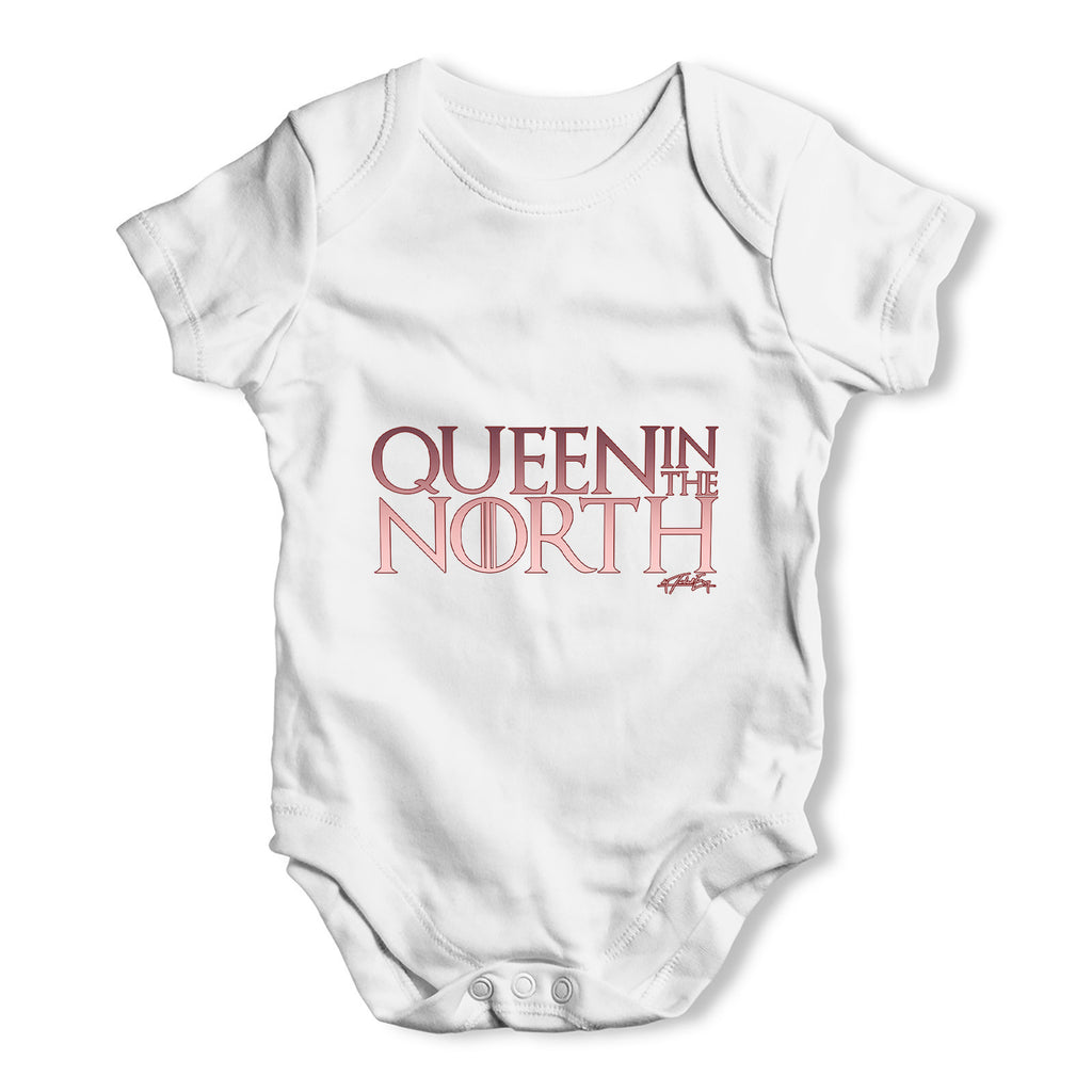 Queen In The North Baby Grow Bodysuit