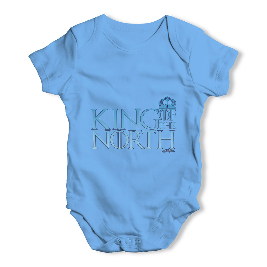 King Of The North Crown Baby Grow Bodysuit