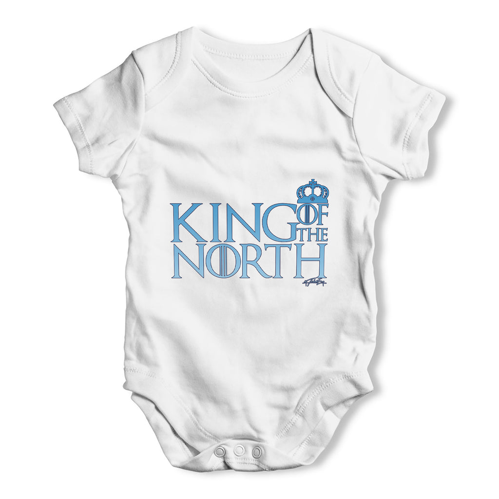King Of The North Crown Baby Grow Bodysuit