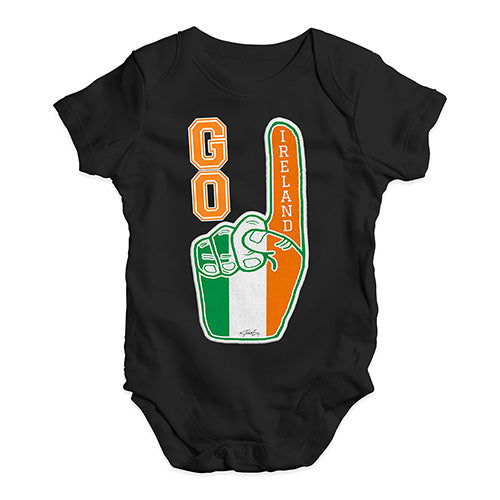 Baby Girl Clothes Go Ireland! Foam Finger Baby Unisex Baby Grow Bodysuit 18-24 Months Black