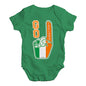 Funny Baby Bodysuits Go Ireland! Foam Finger Baby Unisex Baby Grow Bodysuit 12-18 Months Green