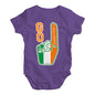 Cute Infant Bodysuit Go Ireland! Foam Finger Baby Unisex Baby Grow Bodysuit 0-3 Months Plum