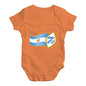 Funny Baby Bodysuits Rugby 7S Argentina Baby Unisex Baby Grow Bodysuit 0-3 Months Orange