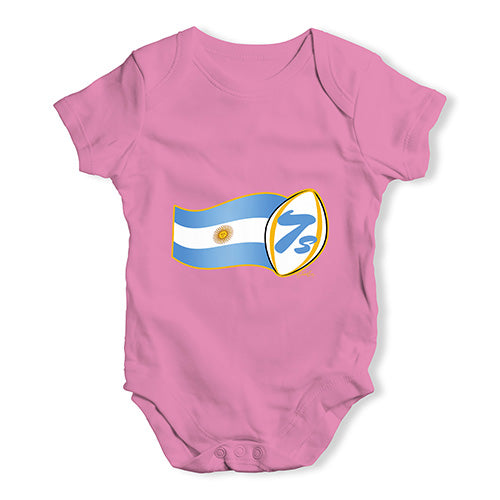Baby Onesies Rugby 7S Argentina Baby Unisex Baby Grow Bodysuit 3-6 Months Pink