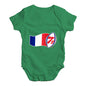 Funny Baby Bodysuits Rugby 7S France Baby Unisex Baby Grow Bodysuit 12-18 Months Green