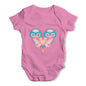 Owl Heart Baby Grow Bodysuit