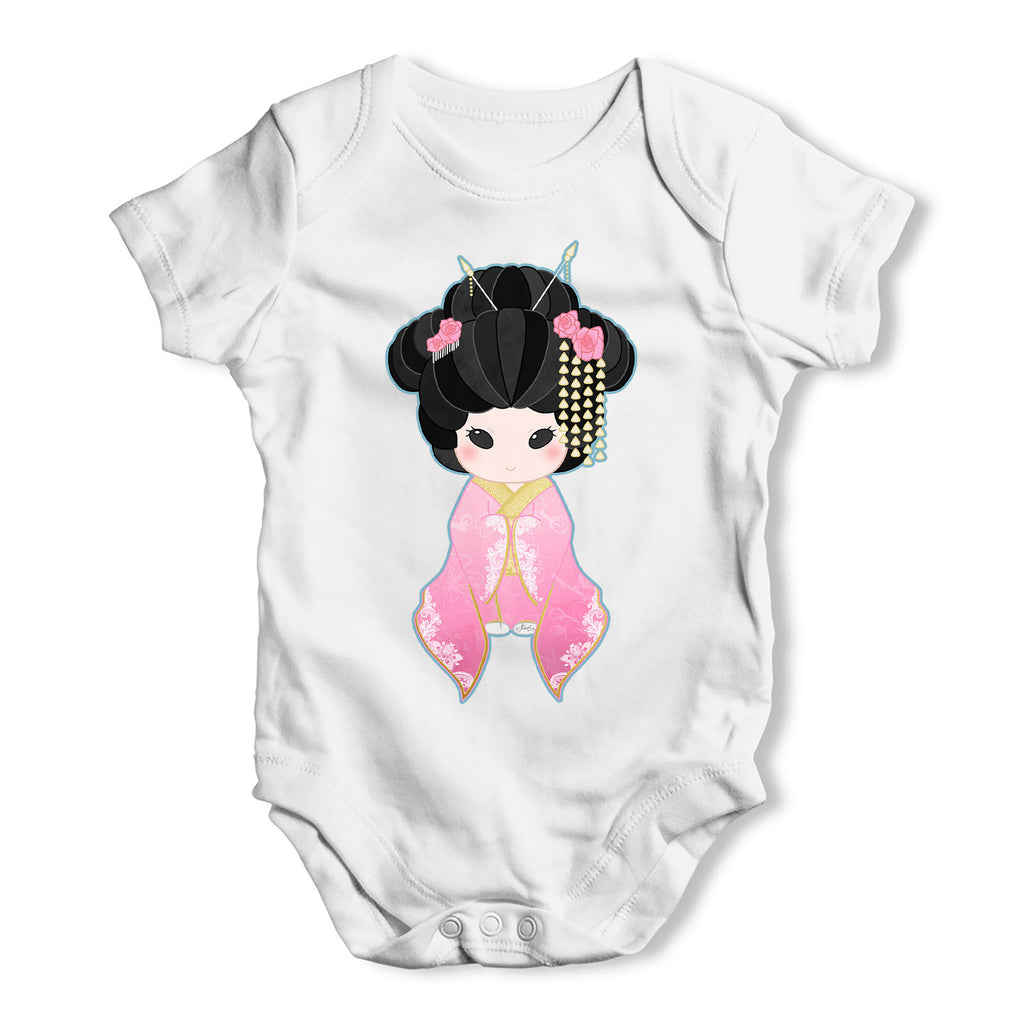 Hanako Pink Baby Grow Bodysuit