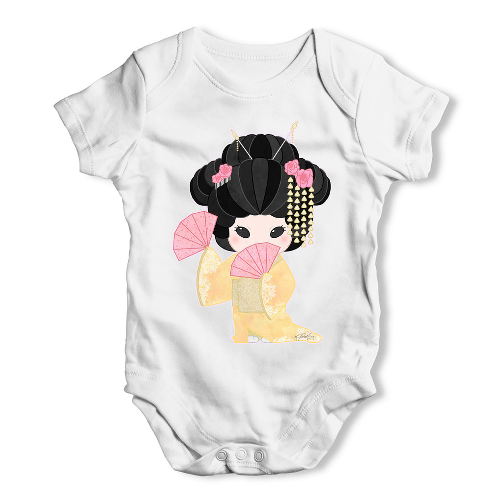 Hanako Yellow Version Baby Grow Bodysuit