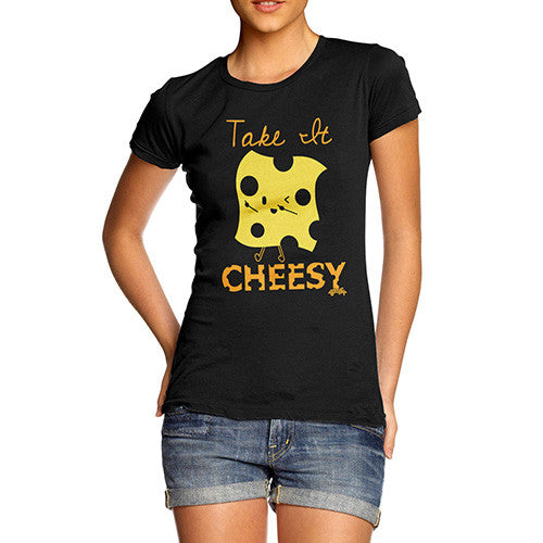 Take it Cheesy Pun Women's T-Shirt 