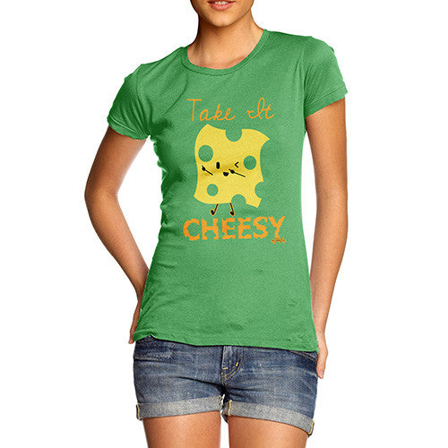 Take it Cheesy Pun Women's T-Shirt 