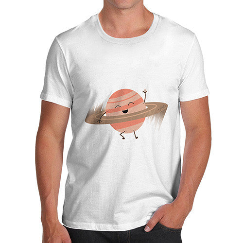 Saturn Rings DJ Men's T-Shirt