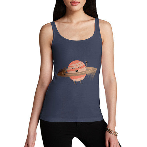 Saturn Rings DJ Women's Tank Top